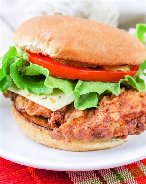 Air Fryer McDonalds Fried Chicken Sandwich - Copycat McChicken