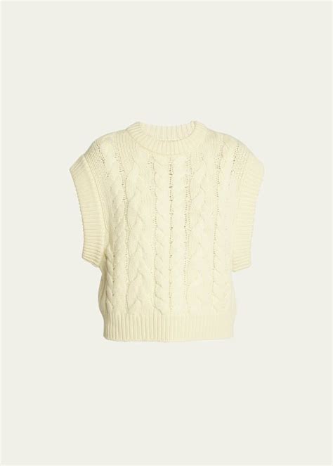 Lisa Yang Hayley Cashmere Sweater Vest Bergdorf Goodman