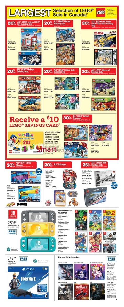 Toys R Us Flyer December 5 To 11