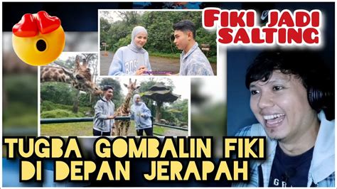 KETIKA JERAPAH PUN GUMUSSS BERTEMU FIKI DAN TUGBA WKWKWK YouTube