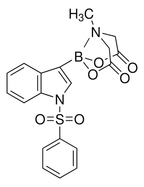 Phenylsulfonyl Indolylboronic Acid Mida Ester Sigma Aldrich