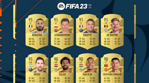 ¡estos Son Los 23 Mejores Jugadores En Fifa 23 Espn