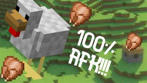 Tutorial Granja De Pollos En Minecraft Afk Youtube