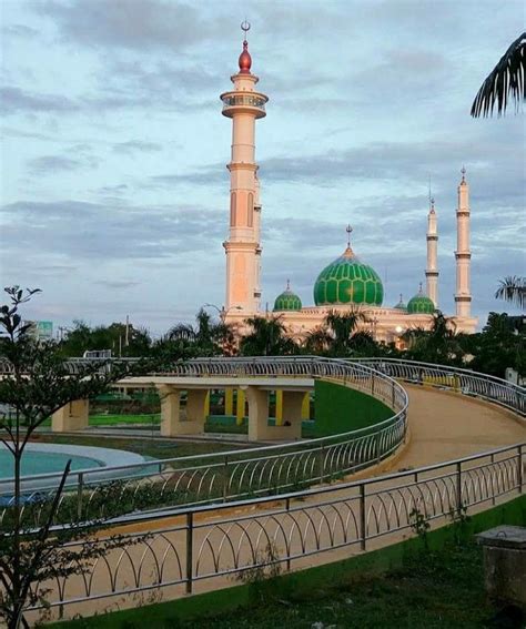 Masjid Agung Madani Islamic Centre Rokan Hulu Riau Indonesia