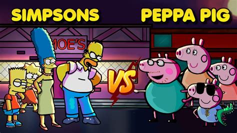 Friday Night Funkin' - The Simpsons vs Peppa Pig (Unlikely Rivals ...