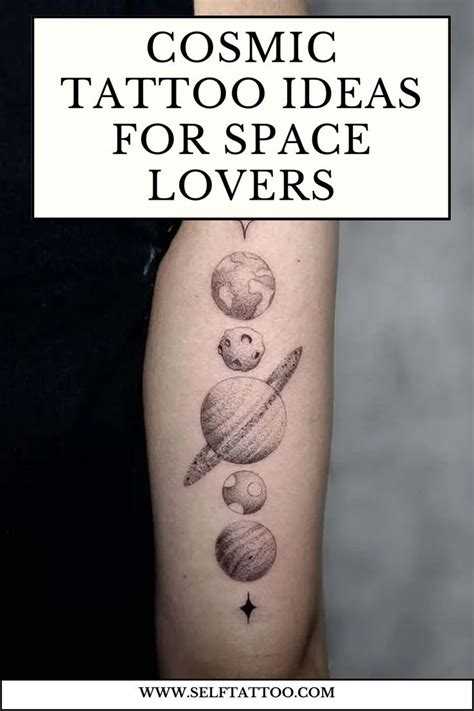 Cosmic Tattoo Ideas For Space Lovers In 2024 Cosmic Tattoo Planet