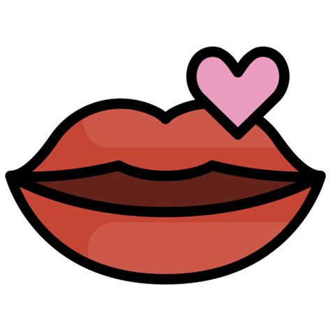 Kiss Surang Lineal Color icon