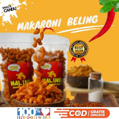 Jual SNACK CANDU MAKARONI PEDAS DAUN JERUK MAKARONI CIKRUH MAKARONI