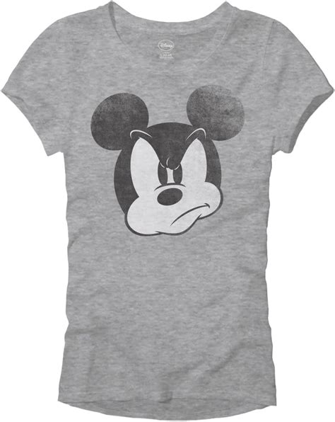 Mad Mickey Mouse Graphic Tee Classic Vintage Disneyland