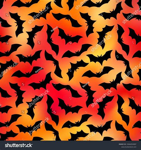 Halloween Bat Pattern Photos and Images | Shutterstock