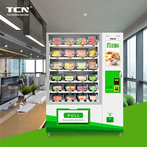 Fruit Salad Vending Machine With Lift Vending Machinesie