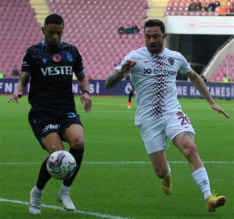 Hatayspor Trabzonspor U Geriden Gelerek Yendi