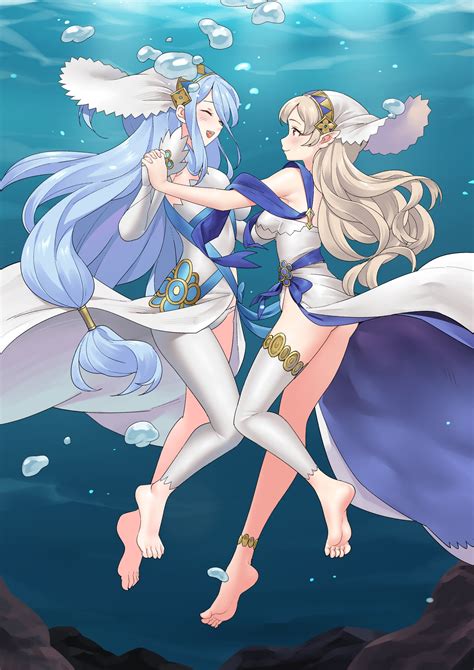 Corrin Corrin Azura And Corrin Fire Emblem And More Drawn By