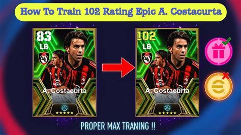 How To Train Free A Costacurta In EFootball Mobile 2024 Free A