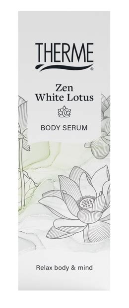 Therme Zen White Lotus Body Serum 125ml DeOnlineDrogist