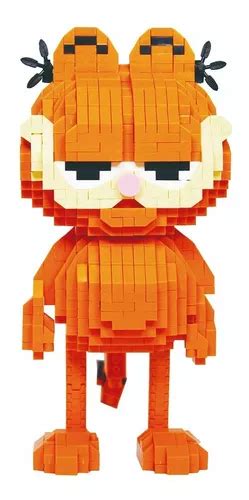 Rompecabezas 3d Mini Bloques Armables Mini Blocks Garfield Meses Sin