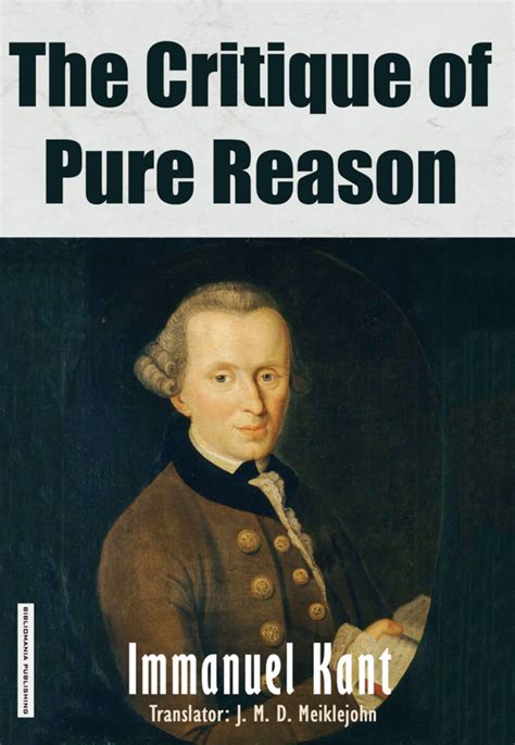 The Critique Of Pure Reason ببلومانيا