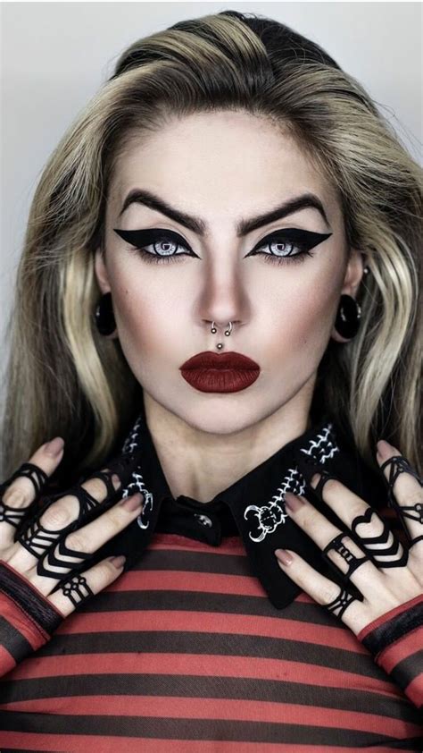 Pin By Tina Peck On Gothic Goth Beauty Gothic Beauty Goth Makeup Looks