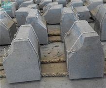 Chinese G Pandang Dark Grey Granite Curbs Granite Kerbstone Kerb