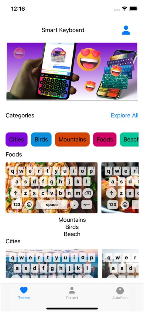 Create your ios customised keyboard with emojis and themes by ...