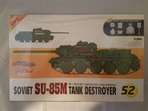 Soviet SU-85M Tank Destroyer - The Kit Bunker