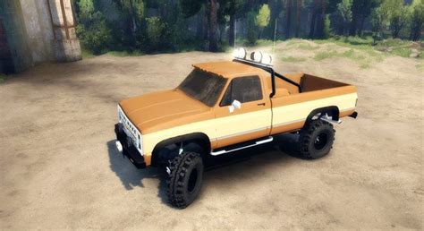 Eclipse Chevy K20 Beta V11 • Spintires Mods Mudrunner Mods