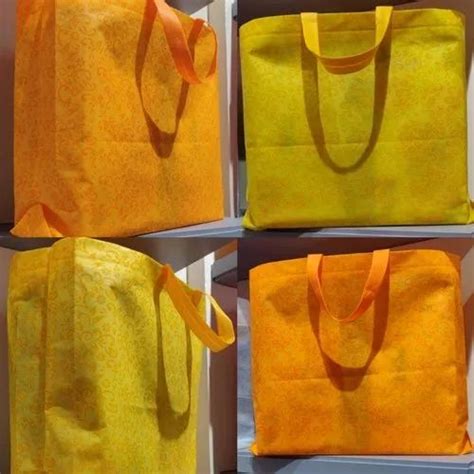 Printed Self Printing Non Woven Loop Handle Bag Capacity 10kg At Rs 6