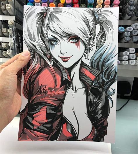 Harley Quinn Харли Квинн Харлин Квинзель красивые картинки Artgerm Dc Comics Dc