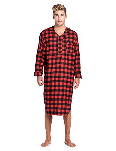 I Tested The Coziest Flannel Nightshirts For Men And Here S Why They Re A Must Have