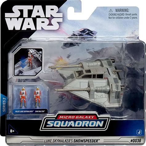 Star Wars Micro Galaxy Squadron Luke Skywalkers Snowspeeder Vehicle