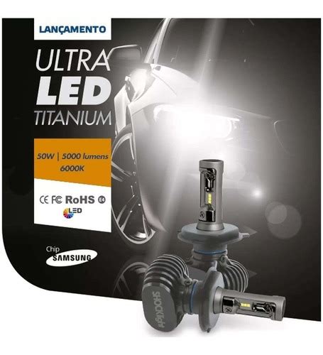 Lampada Led Automotiva Ultra Led Shocklight Todos Encaixes