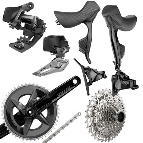 Sram Rival Etap Axs Hrd Road Gruppe Disc Flat Mount Dub Kurbel X