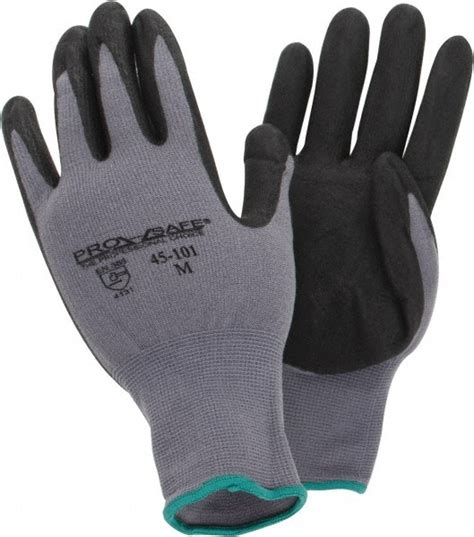 Pro Safe Work Gloves Pro Safe Size Medium Nitrile Coated Nylon