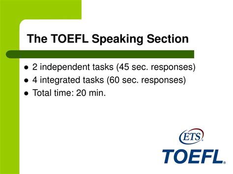 Ppt Toefl Ibt Speaking Overview Powerpoint Presentation 57 Off