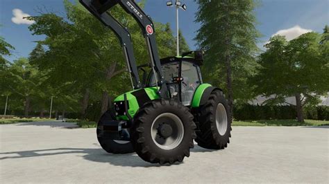 Deutz Fahr Serie 5 Ttv And Power Shift V10 Fs22 Mod Farming Simulator