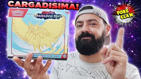 Apertura Pokeclan Abro Una Elite Trainer Box De Paradox Rift Y Viene