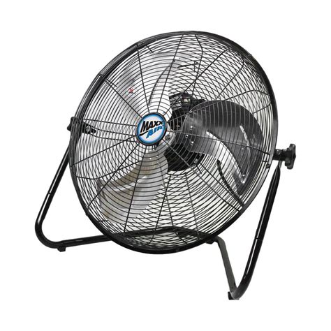 Lasko High Velocity 20 In 3 Speed Black Floor Fan With QuickMount Wall