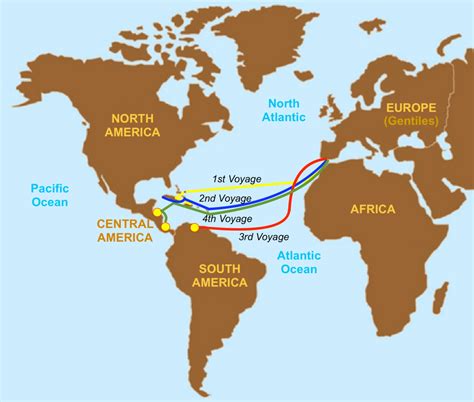 NephiCode: Where Did Columbus Actually Visit and Land in the Americas ...