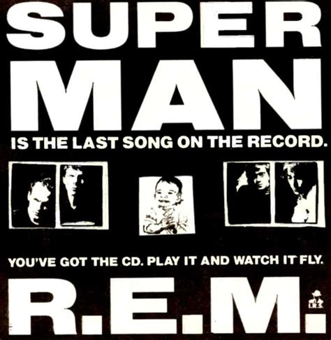 R E M Superman 1986 Magazine Ad R E M Single From The Flickr