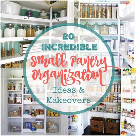 Incredible Small Pantry Organization Ideas And Makeovers The Happy