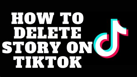 How To Delete A Story On TikTok Remove TikTok Story 2022 YouTube