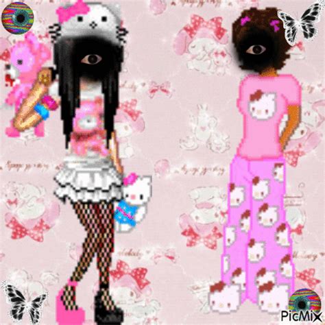 Weirdcore Dreamcore Webcore Sanrio  Animado Gratis Picmix