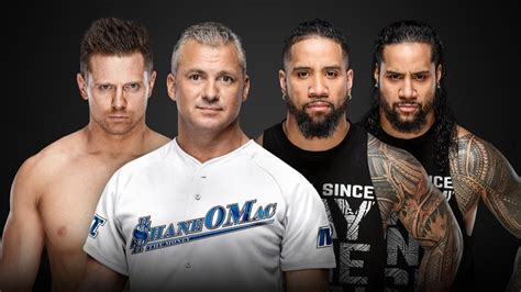 The Usos se enfrentarán a The Miz y Shane McMahon por los campeonatos