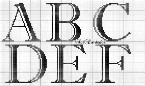 Cross Stitch Alphabet Patterns Bead Loom Patterns Cross Stitch