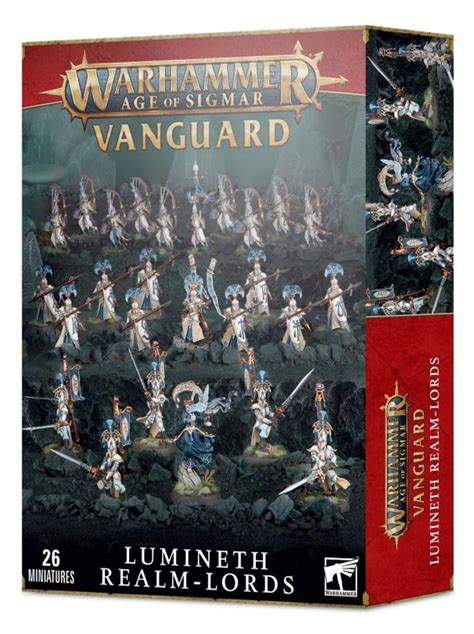 W Aos Vanguard Lumineth Realm Lords 26 Figúrok Xzonesk