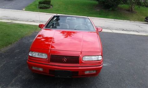 1994 CHRYSLER LEBARON GTC CONVERTIBLE RED for sale - Chrysler LeBaron 1994 for sale in Lake ...