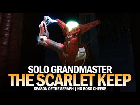 Solo Grandmaster Nightfall The Scarlet Keep No Cheese Warlock