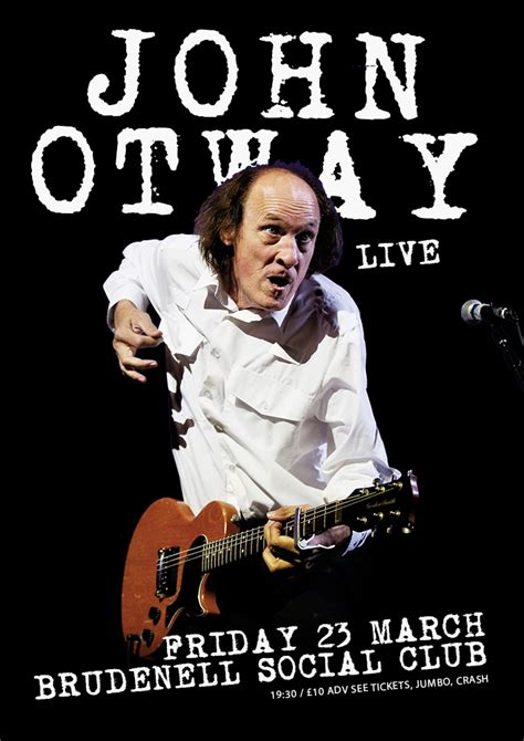 John Otway Captain Of The Lost Waves Gig At Leeds Brudenell Social Club