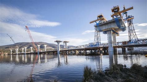 Photos Sneak Peek Into Bridgewater Bridge Construction Geelong