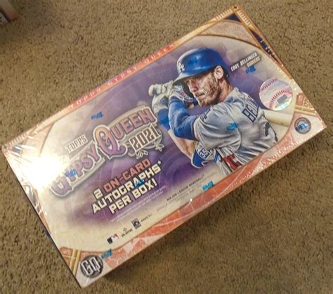 Topps Gypsy Queen Baseball Hobby Box Autos Box Topper Ebay